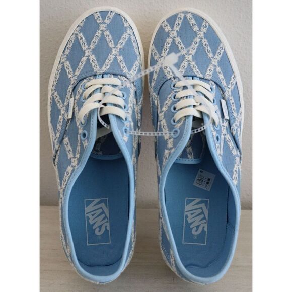 Vans Unisex Men's Sz 9.5 Women's 11 Blue Denim Mix Authentic Stackform Sneakers - Picture 1 of 8